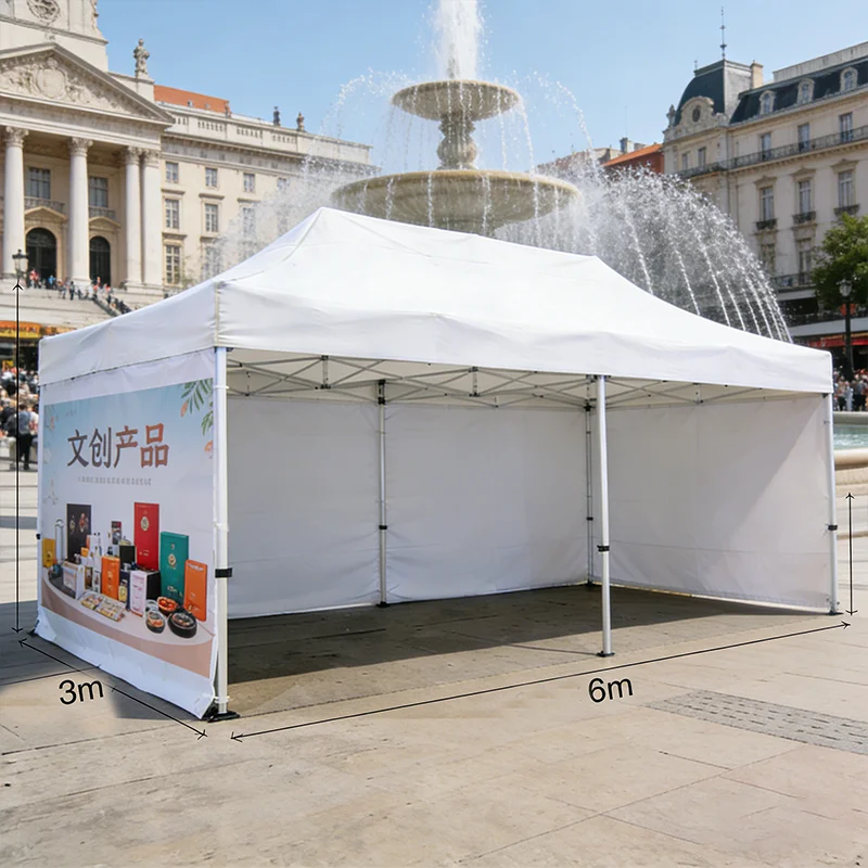 

Custom Big Outdoor Branded Tent 40mm Commercial Folding Big Popup Gazebo 20x10 3x6 10x20 10 X 20 Canopy Trade Show Tents 3x3