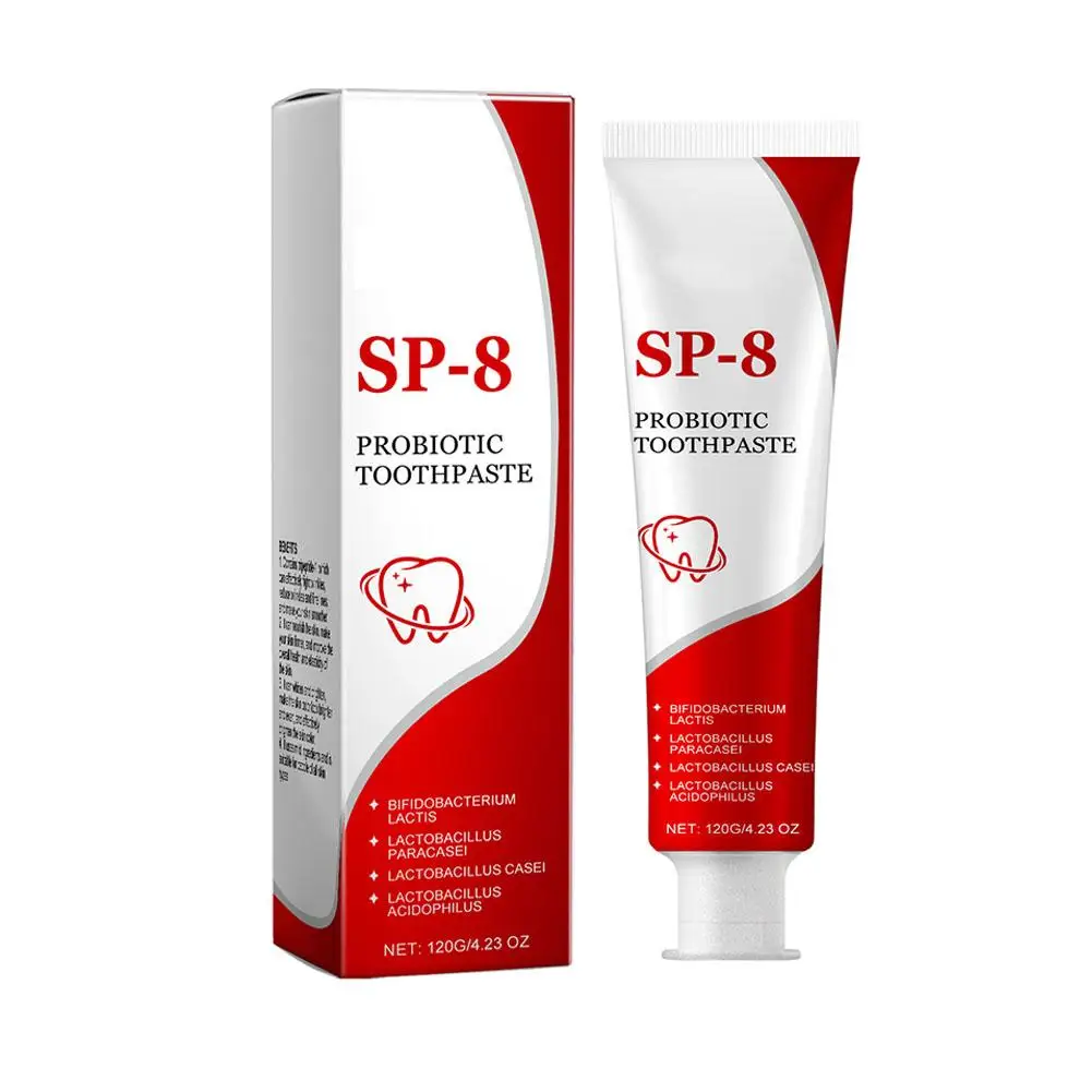 Probiotic Toothpaste SP-8 Whitening Tooth Remove Plaque Whitener Hygiene Dental Stains Teeth Oral Breath Fresh Clean Tools W2N0