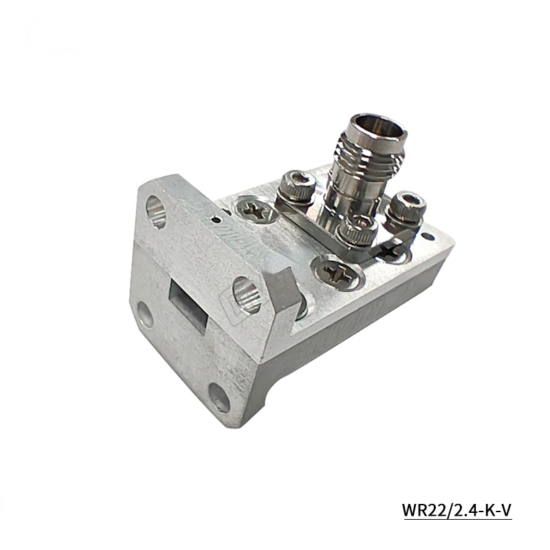 WR22 with -2.4mm Female Orthogonal Waveguide Coaxial Converter 33-50GHz