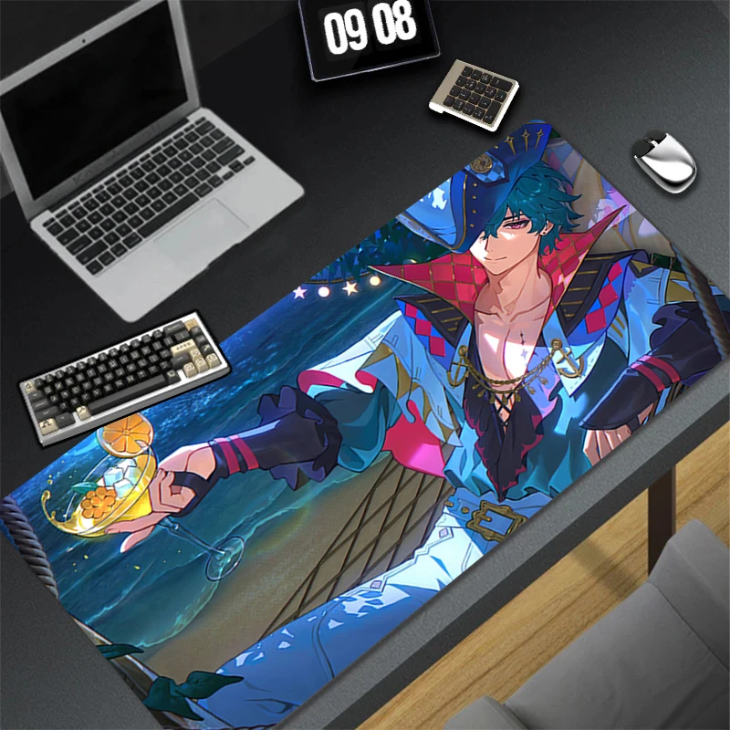 

Anime Mouse Pad Gamer Keyboard Pad Desk Mouse Mat Carpet Rubber Wuthering Waves Brant Tapis Souris Gaming Notbook PC Mousepad