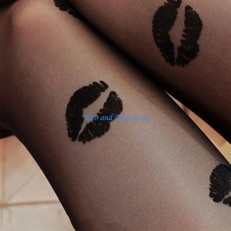 

HX6F Sheer Tights High Waist Pantyhose Vintage Thigh High Stockings for Women Spring Summer Tights Pantyhose Hosiery