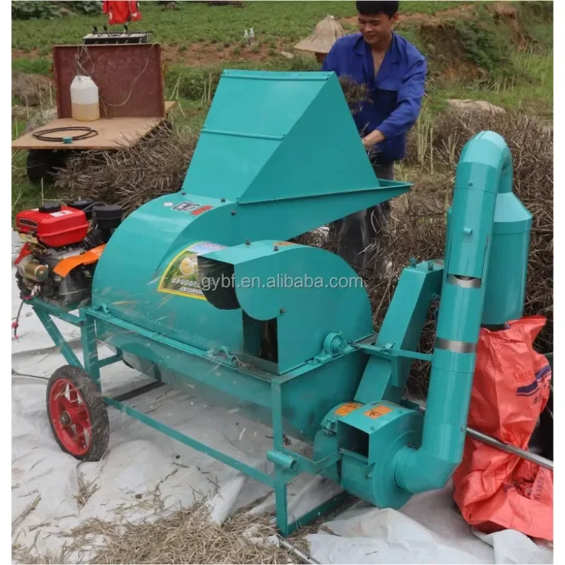 New multi-functional thresher: Suitable for high-quality and efficient processing of rapeseed, rice and wheat.