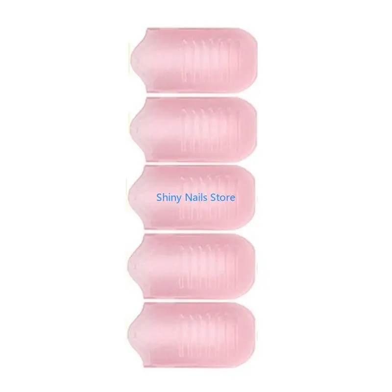 Bộ 5 Kẹp Móng Tay Móng Tay Nghệ Thuật Gel Ngâm Kẹp Dễ Dàng Sử Dụng Thiết Thực Móng Tay Tẩy Sơn Kẹp Cho Ngón Tay