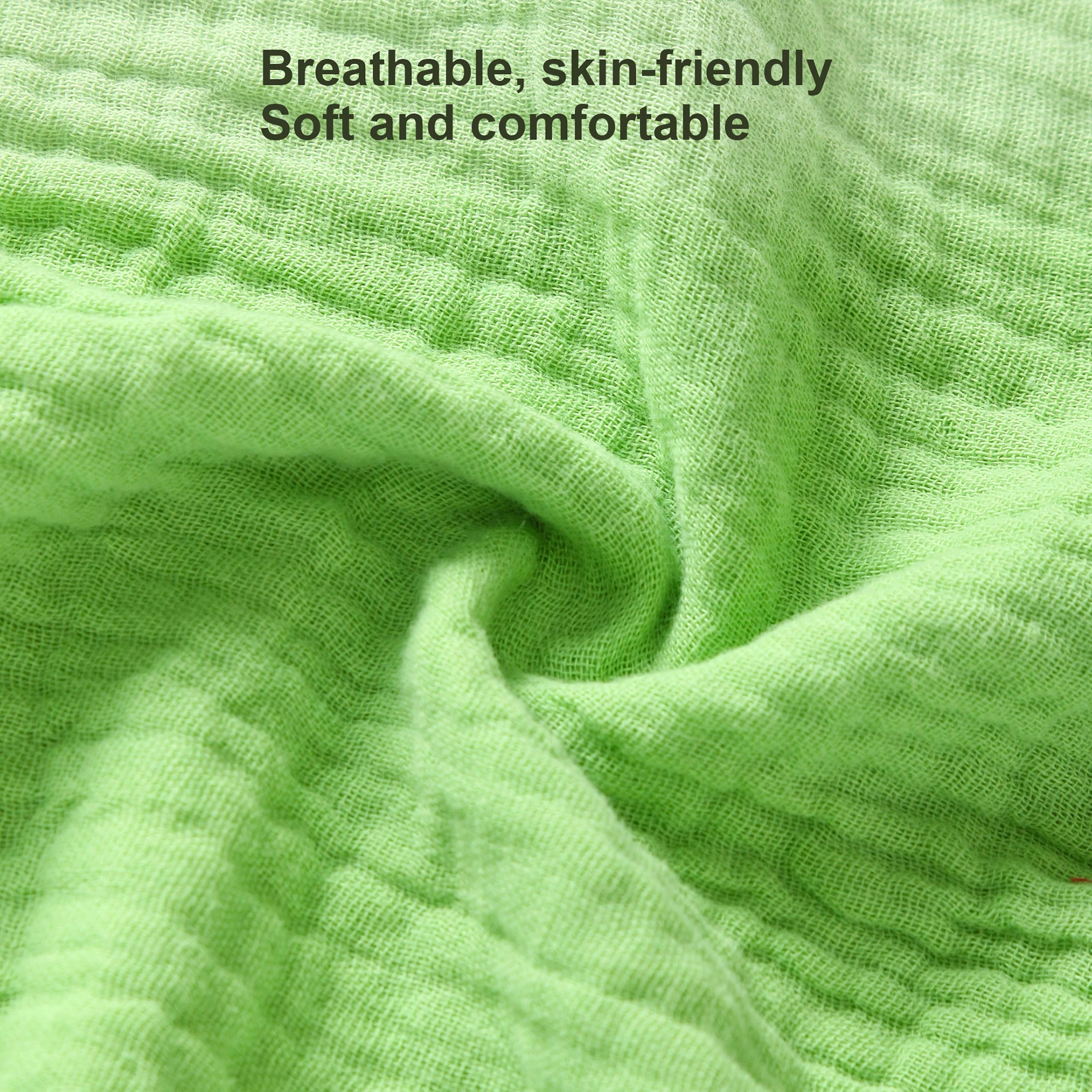 6er-Pack Babyhosen, Jogginghosen aus weicher Musselin-Baumwolle und Baby-Jogginghosen für Kleinkinder, Jungen und Mädchen, einfarbig