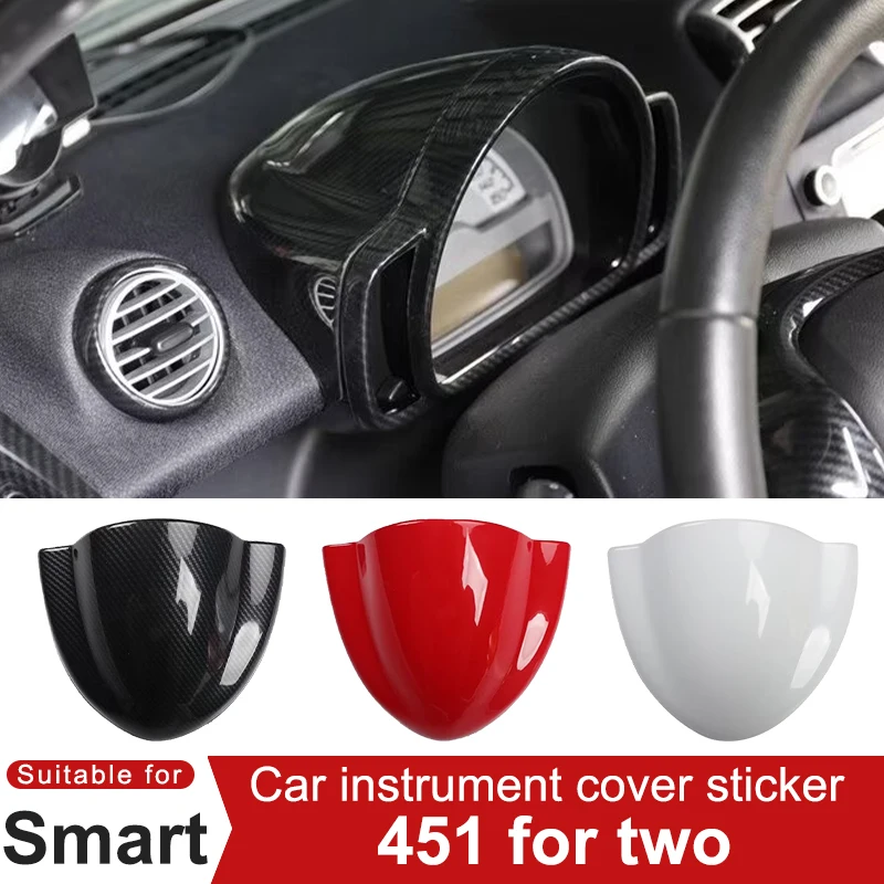 

For Smart Brabus 451 Fortwo Car Dashboard Cover Instrument Decorative Sticker Car Interior Modification Accessories