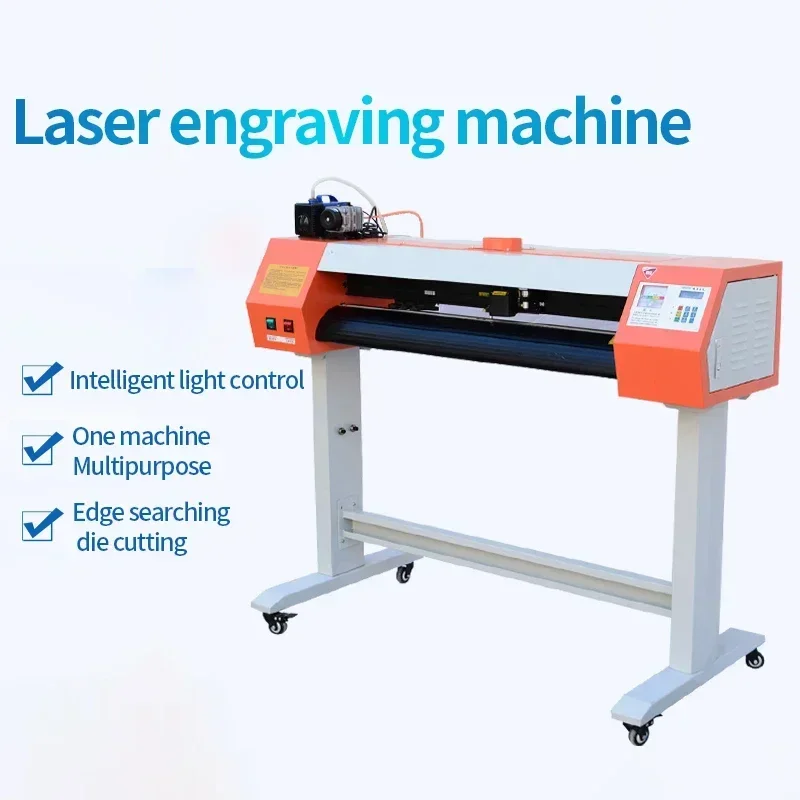 80W LY1750 Computer Engraving Machine for Instant Sticker Paper Carving Advertisement Digital Printers Laser Cutting Plotter