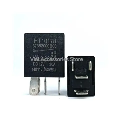 5PCS HT10178  37352000B00  30A 12V 4pin Relay