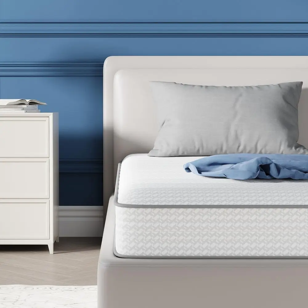 

Матрас Twin 6 дюймов в коробке, средней жесткости, с пружинным блоком Smart Coil Hybrid для снятия давления