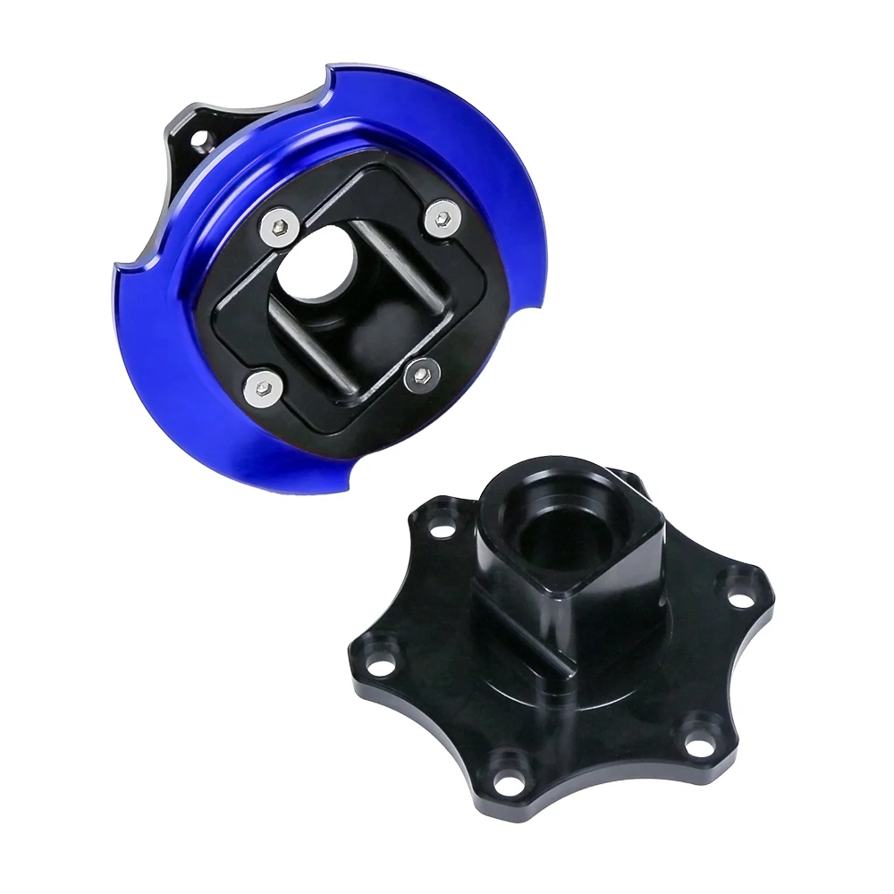 

Лидер продаж, универсальный быстроразъемный адаптер ступицы рулевого колеса D-образной формы BK, корпус и синее кольцо