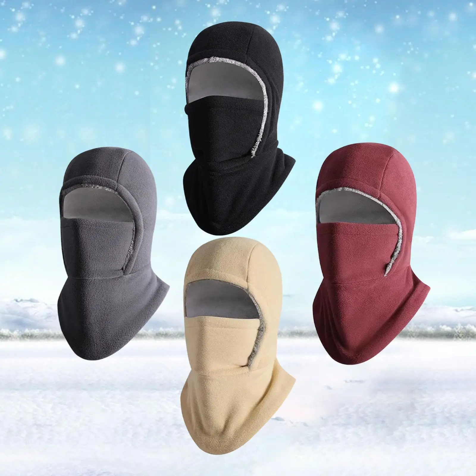 

Full Face Neck Warmer Winter Hat for Snow Motorbike Sport Riding Motorcycle