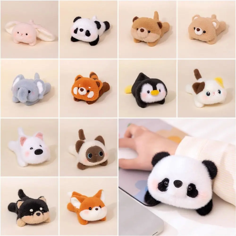 لطيف 17 سنتيمتر أفخم رفيق دمية الدببة الضخمة محشوة الحيوان وسادة سوبر لينة الفيل المعصم سحب الوسادة مكتب