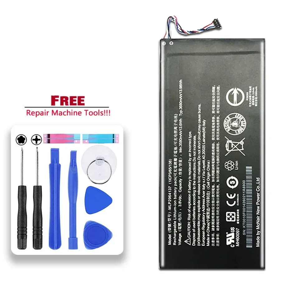 

3580Mah MLP2964137 Battery For Acer Lconia One 7 B1-730 B1-730HD A1402 3165142P