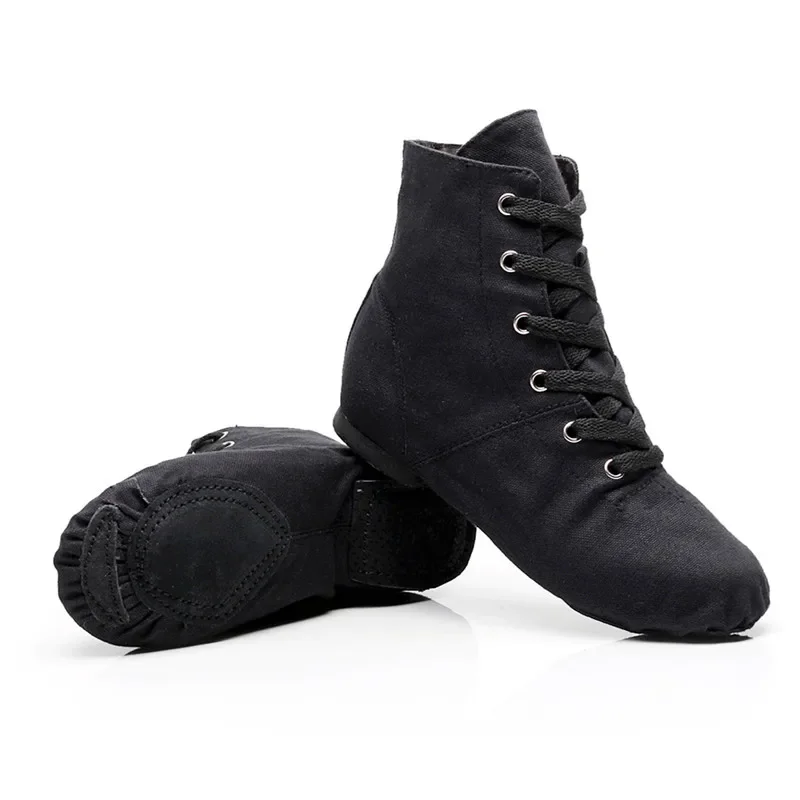 Split Sohle Tanzen Schuh Schwarz Rot Weiß Grün Elfenbein Khaki Rosa Blau Sportliche Männer Frauen Jungen Mädchen Leinwand Jazz Dance schuhe