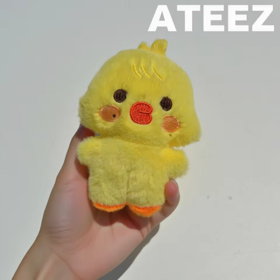 Juego de llaveros de felpa Kpop Ateez Aniteez, muñecos bonitos Seonghwa Yeosang San Mingi Wooyoung, llavero para bolso, regalo para seguidores de Kpop Merch - AliExpress