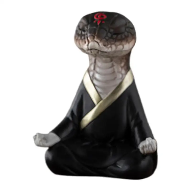 Chinese Zen Inspired Snake Ornaments Year of The Snake Year of The Nativity Lucky Luck Desktop Car Mounted Crafts Gift Giving