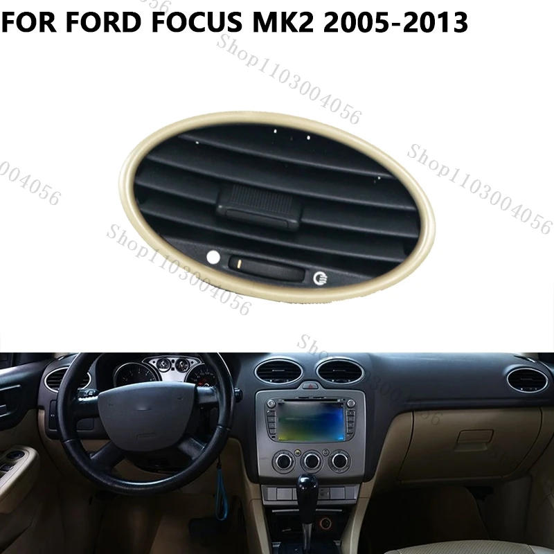 

Car Front Dash Center Air Conditioning Outlet Vent Grille Assy For Ford Focus MK2 2005 2006 2007-2013 Dashboard Vent Air Outlet
