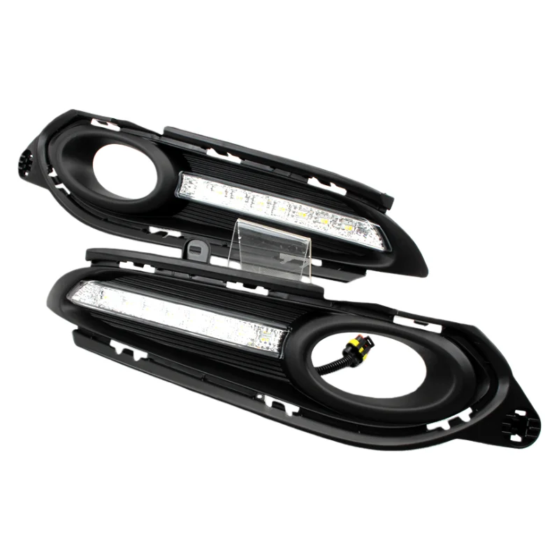 Front Bumper Fog Light Assembly Kit For Honda HR-V Vezel 2015-2017 Complete Fog Lamp Set With Wiring Harness Switch