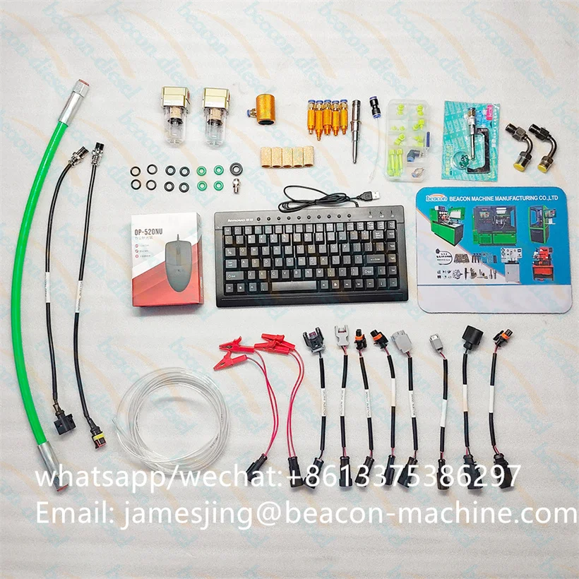 Picture 6: Auto Engine Testing Calibration Machine CR309 Electronic Common Rail Injector Coding Test Bench