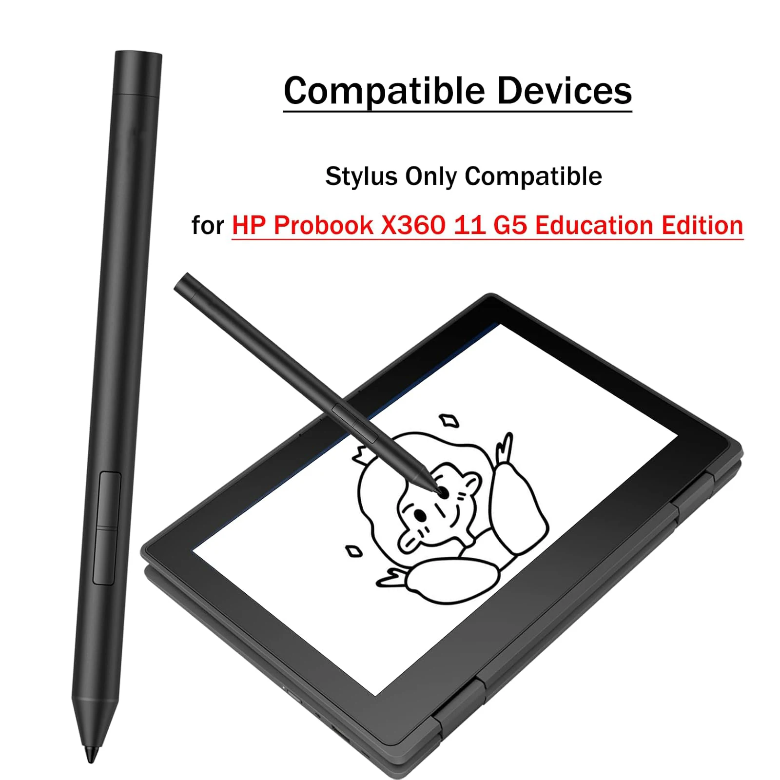 Digital Pen Pro Pen for Yoga 7/7i/9/9i for IdeaPad Flex 5 5i for IdeaPad Duet 3/5 for ThinkBook 13x G2 IAP-21AT Touch Pen