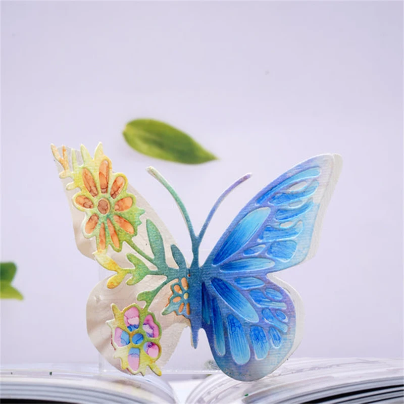 

Butterfly metal cutting dies mold Scrapbooking paper craft mould blade punch template Embossing stencil 1PCS