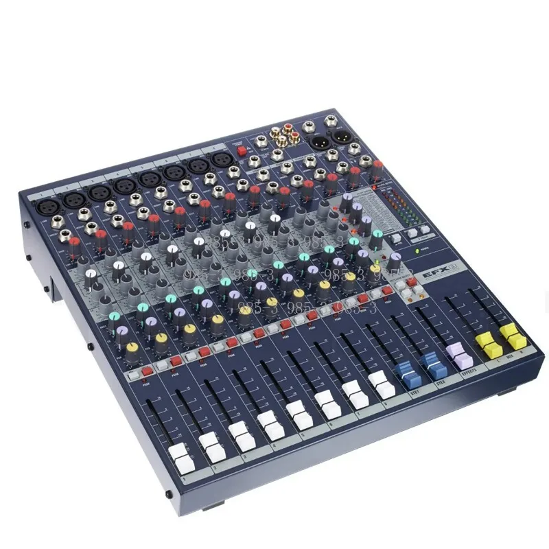 EFX8/12/16 Channel Digital Mixer, Bluetooth Enabled with Audio Effects, Professional KTV Stage Mixer