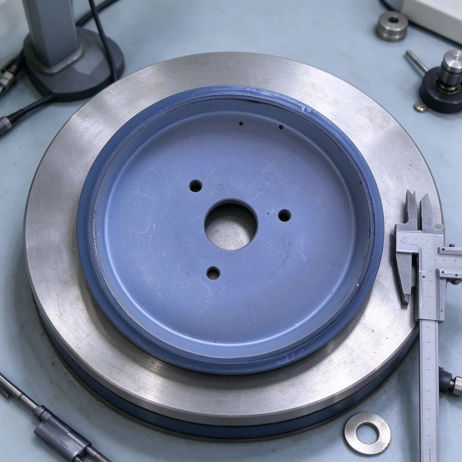 Snowplow Drive Friction Disc Outer 135mm Inner 25mm Iron Rubber Easy Installation Enhanced Safety Reliable Friction Grip