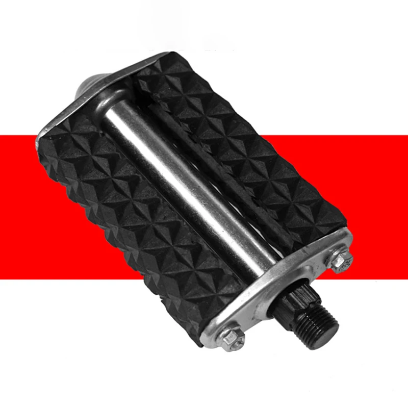 Retro 28 Inch Bike Pedal Rubber Black MTB Road Bicycle Tricycle Cycling Parts Vintage Old Style Pedals