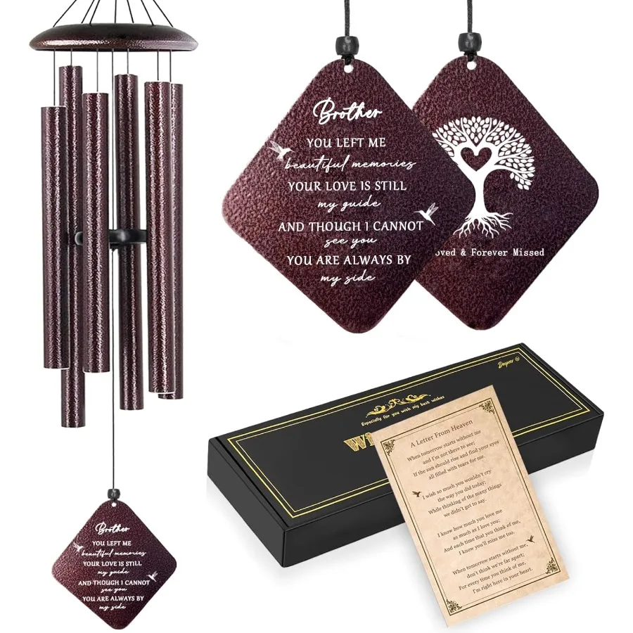 

Memorial Gifts for Loss of Brother 32 Sympathy Wind Chimes for Loss of Brother Bereavement Gifts Loss of Brother Loss of Brothe
