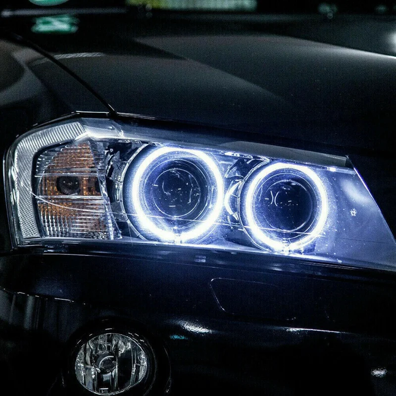 1Set Car Halo Angel Eyes LED Light H8 6W White Bulbs for BMW E90 E92 E93 E89 E60 E70