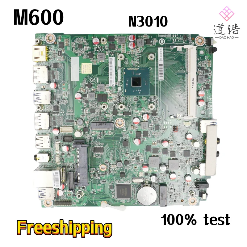 

Материнская плата IBSWIH1 для Lenovo ThinkCentre M600 Tiny3 00XK067 N3010 CPU DDR3 Материнская плата 100% протестирована полностью работает