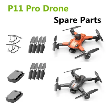 P11 Pro Drone Battery 3.7V 2500mAh / Protect Frame / Propeller Maple Leaf For P11 Pro Drone P11 Pro Drone Accessories