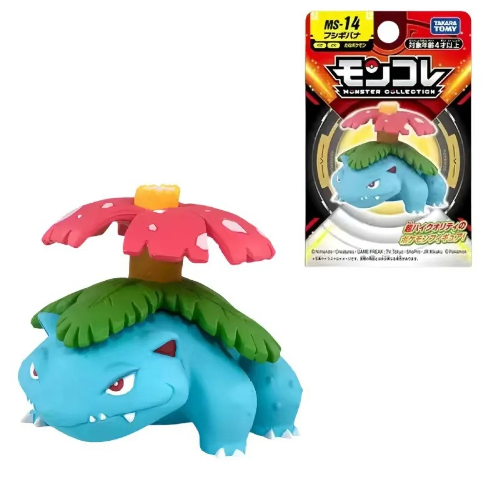 TAKARA TOMY-Genuíno Pokémon MS Série Ornamentos, Inteleon Meowscarada Garchomp Psyduck Piplup Sprigatito Fuecoco Modelos Tinkaton