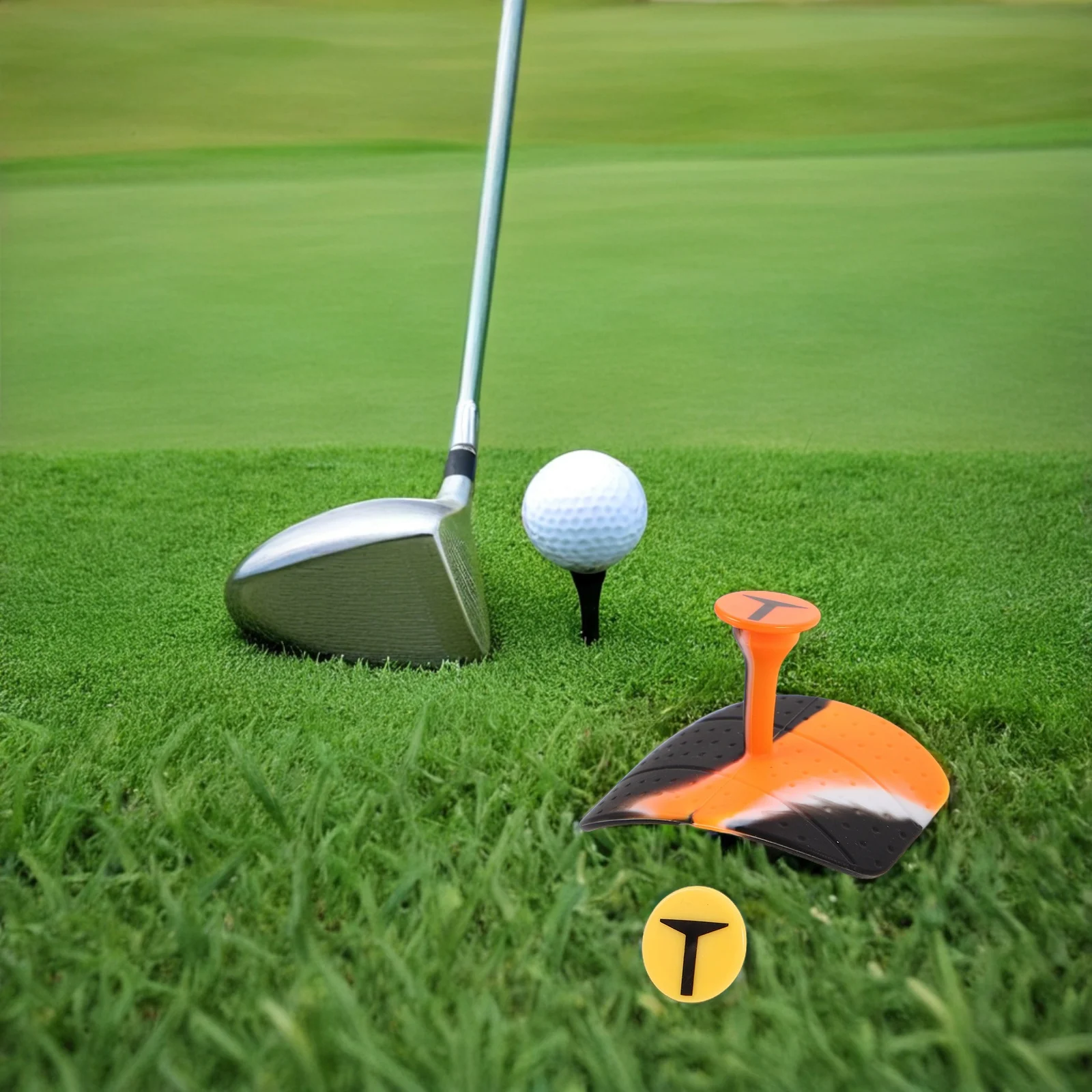 

2pcs Grip Trainer Aid Silicone Tape For Swing Practice Replacement, Golf Hand Grip Separator Tool, Golf Training Equipment For