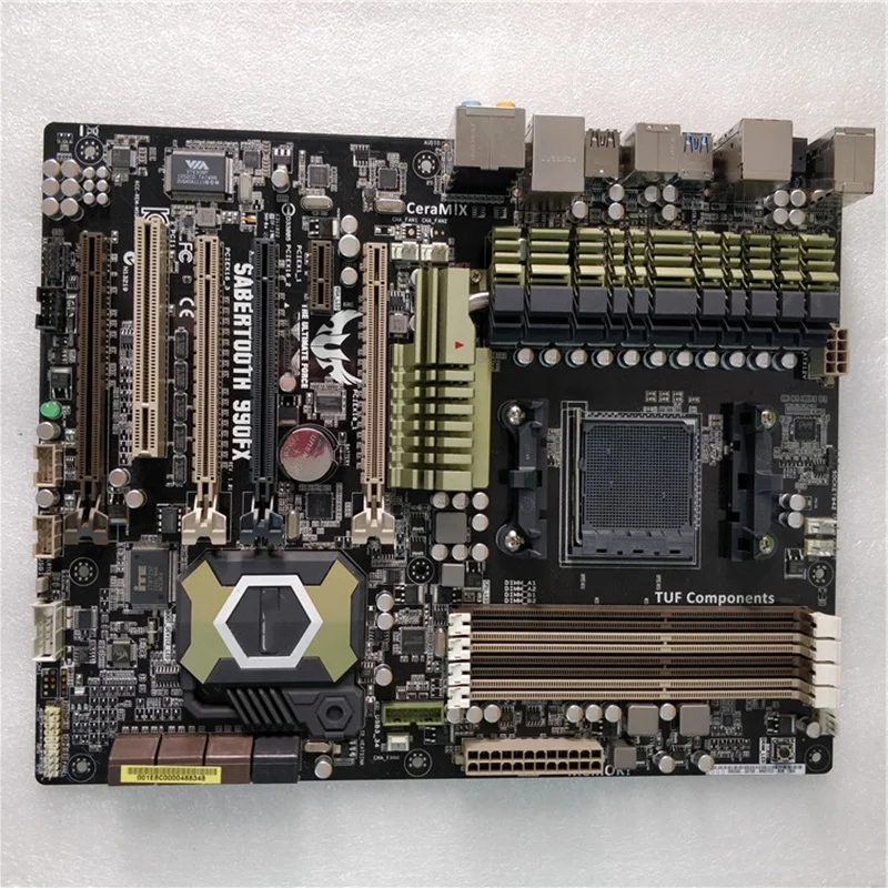 Original Desktop Motherboard for ASUS TUF SABERTOOTH 990FX 990FX  Perfect Test,Good Quality