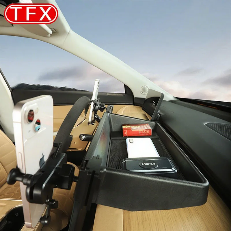 

For Exlantix ET Exeed Sterra ET 2024 2025 Car Phone Holder Screen Rear Storage Box Holder Instrument Panel Auto Accessories