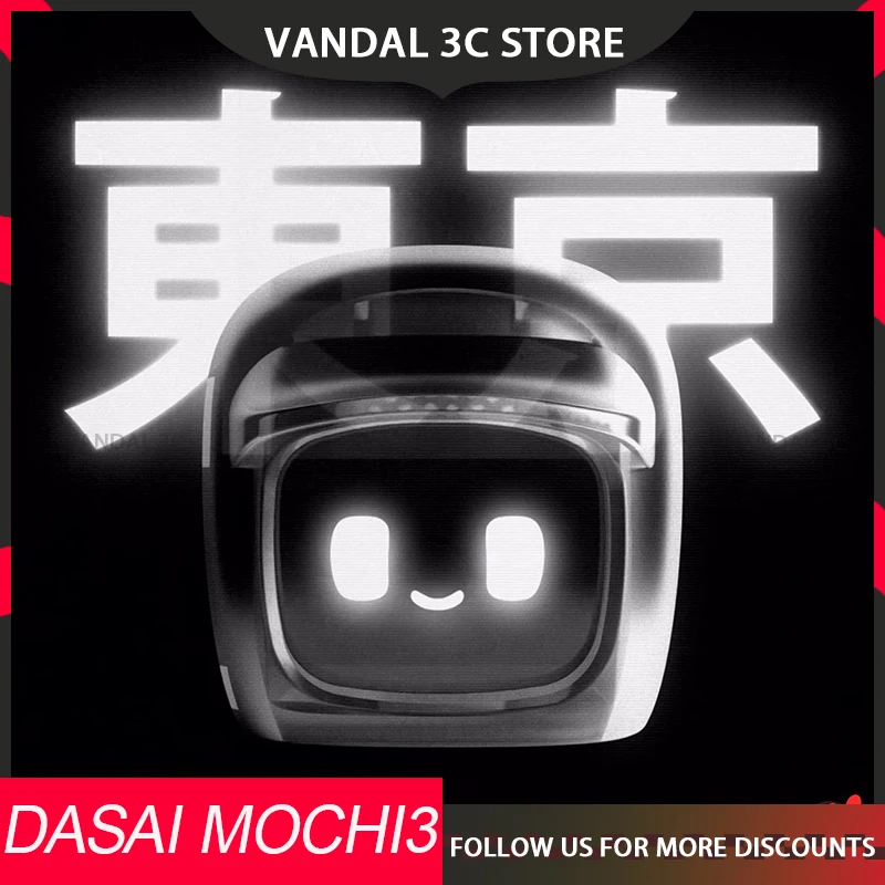 Dasai Mochi3 Vehicle-Mounted Robot Third Generation Gyroscope Response Multi-Expression Animation Intelligent Robot Custom Gift