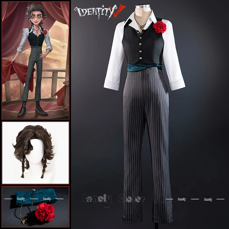 costume-de-cosplay-matador-d'identity-v-perruque-gilet-pantalon-collier-accessoires-floraux-tenue-pour-homme-ideal-pour-les-fetes-halloween-et-les-jeux-de-role