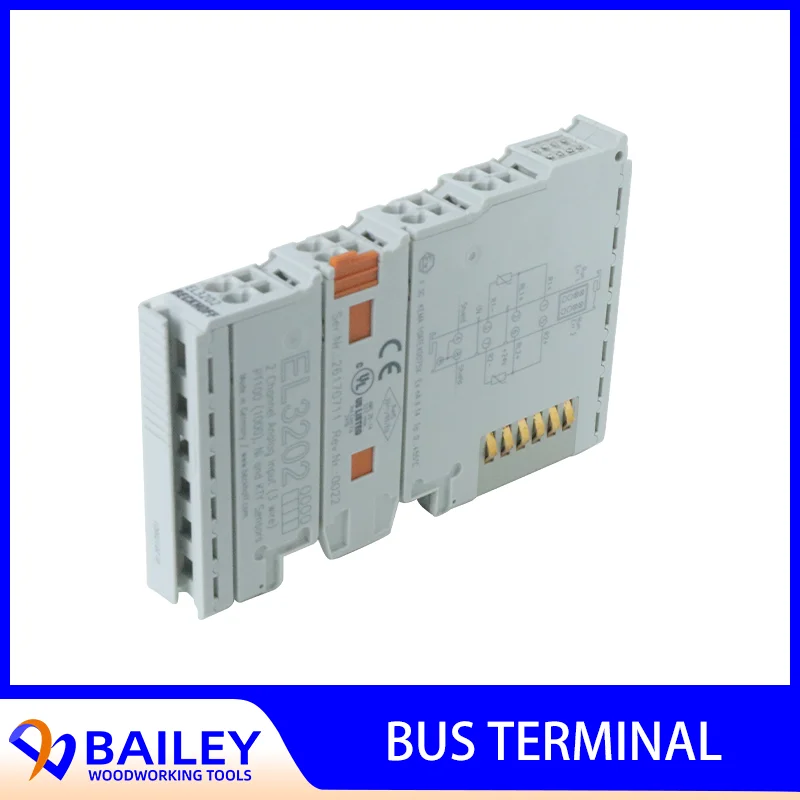 

BAILEY 1PC 4-086-05-0172 Original Bus Terminal EL3202 IN-2/PT100 for Homag Machine Woodworking Tool