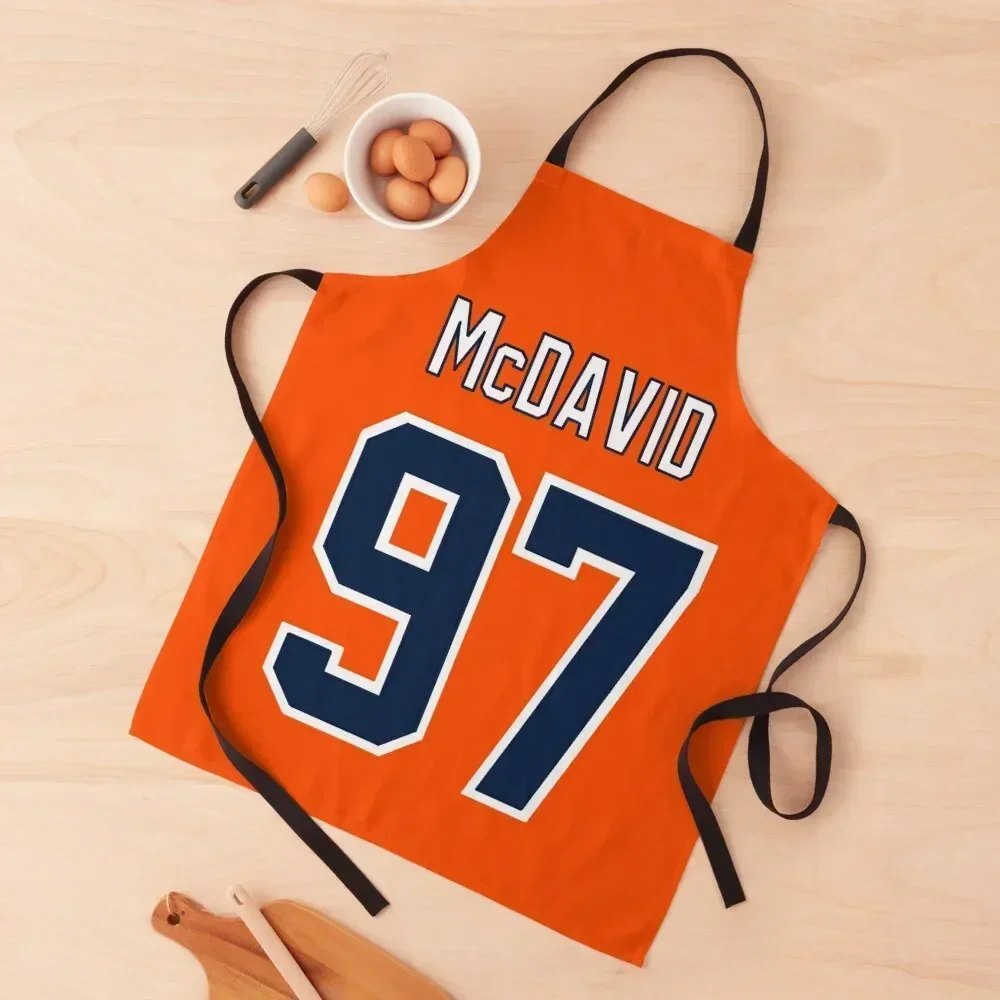 

Connor McDavid Apron For Man Haircut Teacher kitchen woman Kitchen Supplies Idea Goods Apron