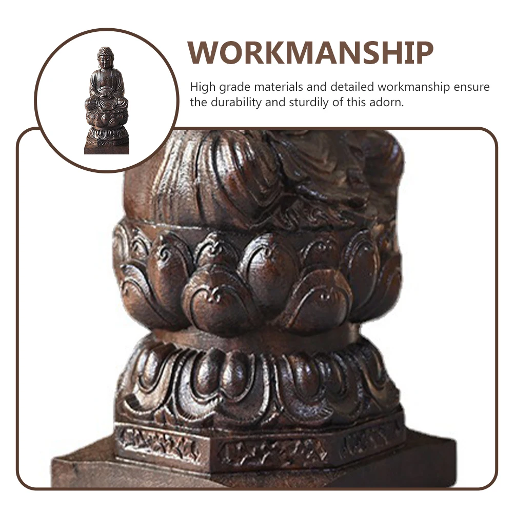 

Indoor Buddha Ornaments Retro Decor Home Decoration Spiritual Statue Decorations