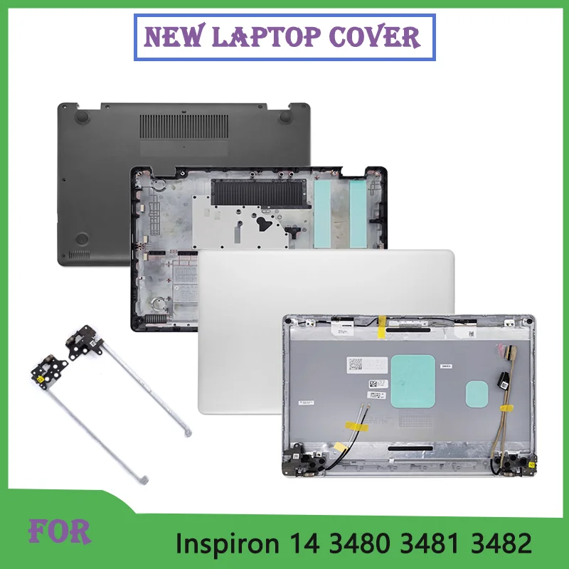 

Новинка для ноутбука Inspiron 14 3480 3481 3482, задняя крышка, верхняя крышка/задняя крышка/корпус, нижняя нижняя часть корпуса