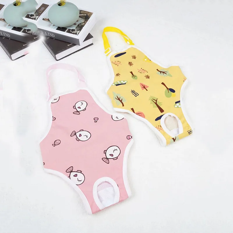 Reusable Female Pet Panties for Small Dogs Physiological Pant with Straps Poodle Schnauzer Underwear Safety Trousers Cat Shorts