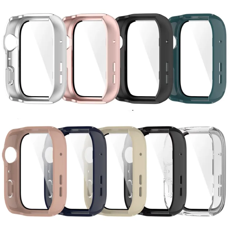 حافظة لهاتف هواوي ساعة فيت 4/3 إطار تغطية كاملة شاشة مضادة للخدش غطاء حماية لساعة هواوي فيت 4 برو