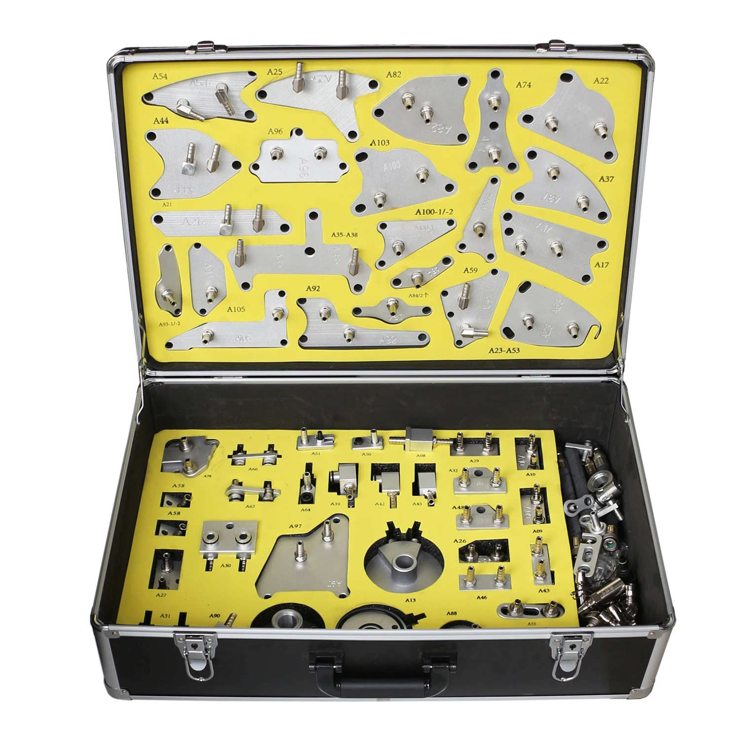 140pcs/set Aluminum Alloy Engine Tester12V Auto Automatic Transmission Oil Replacement Gearbox Quick Adapters ATF Connectors