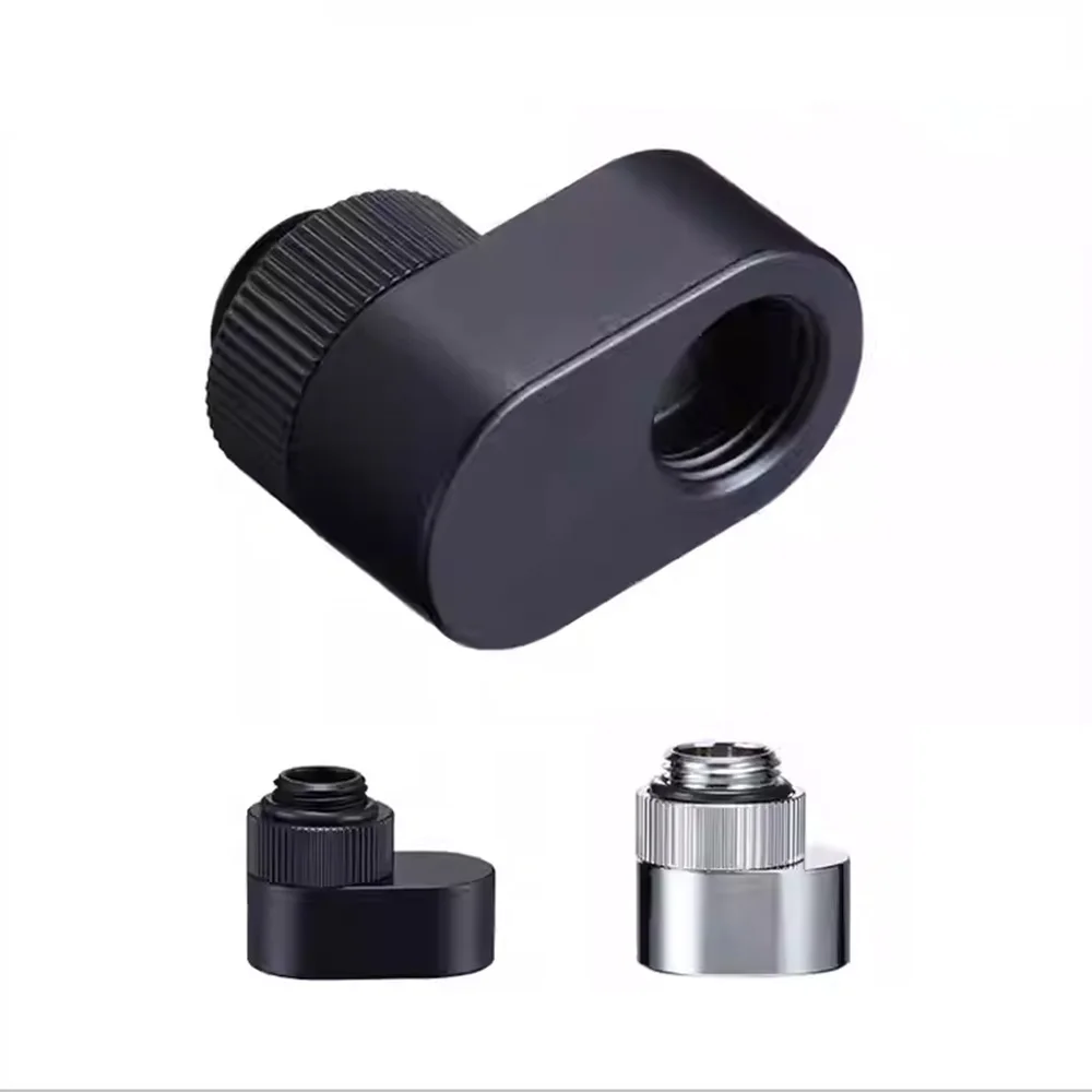 Pc water cooling Offset fitting Rotary connector with G1/4 thread 5mm 7mm 14mm Split  Extender Adapter Joints