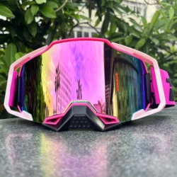 Occhiali da Motocross occhiali da sole da moto uomo MTB ATV Mask protezione antivento sci ciclismo occhiali da corsa fuoristrada