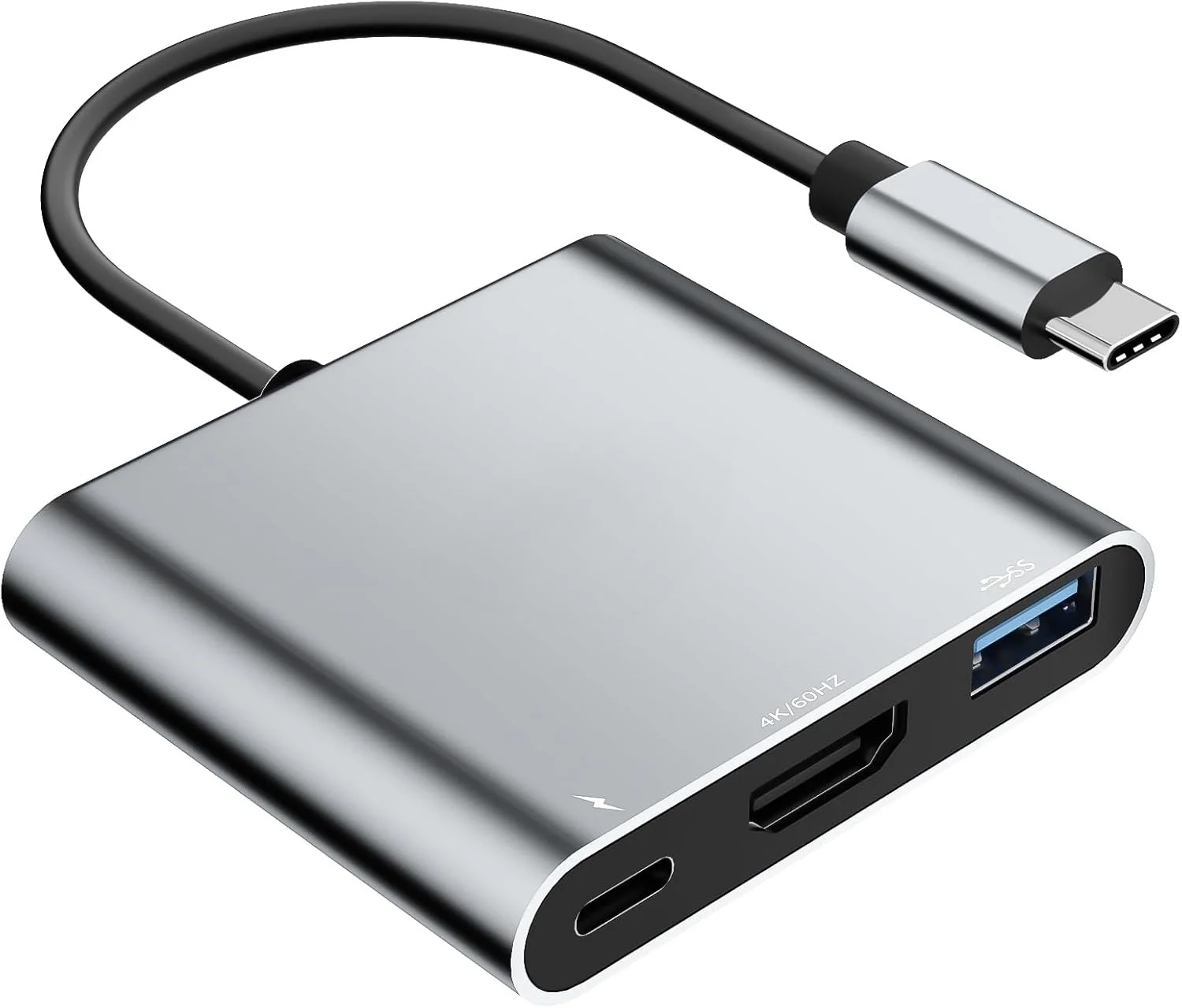 5PCS Universal USB-C To HDMI Adapter 4K60Hz With Power Delivery - For Laptops, Tablets, Phones & Gaming Consoles