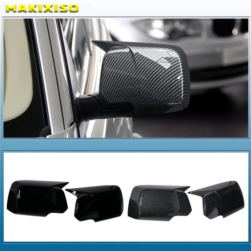 

High-quality carbon fiber car rearview mirror cover trim suitable For BMW X3 E83 2003-2010