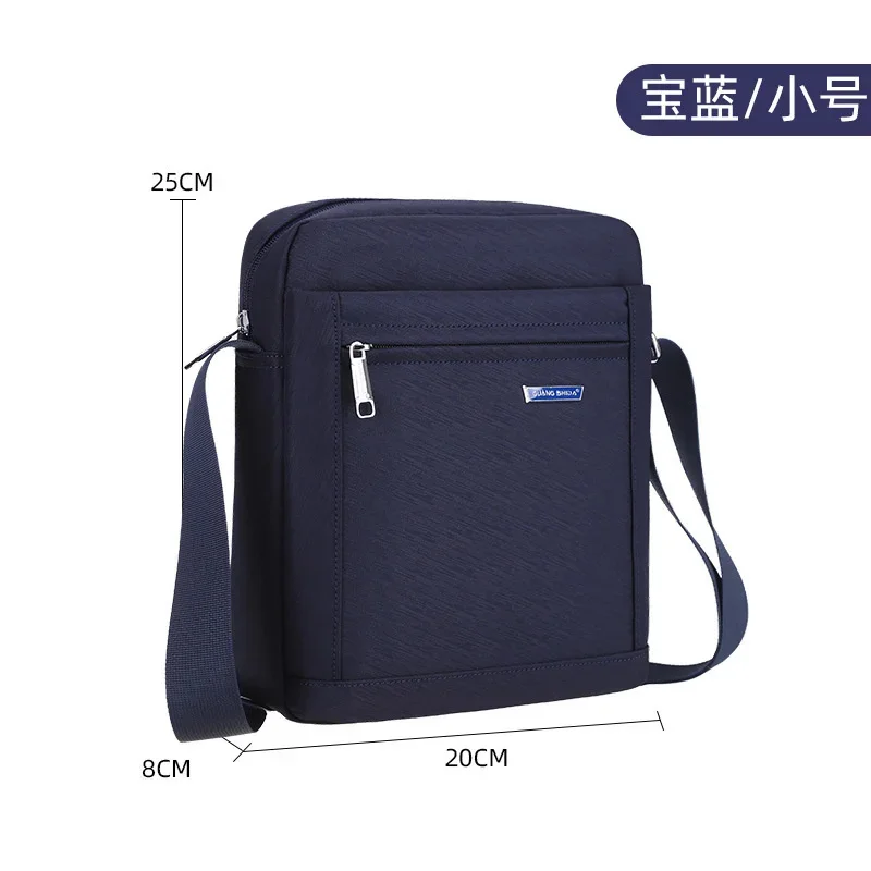 Męska nylonowa torba na ramię Business Casual o dużej pojemności Messenger Quality Personal Crossbody s