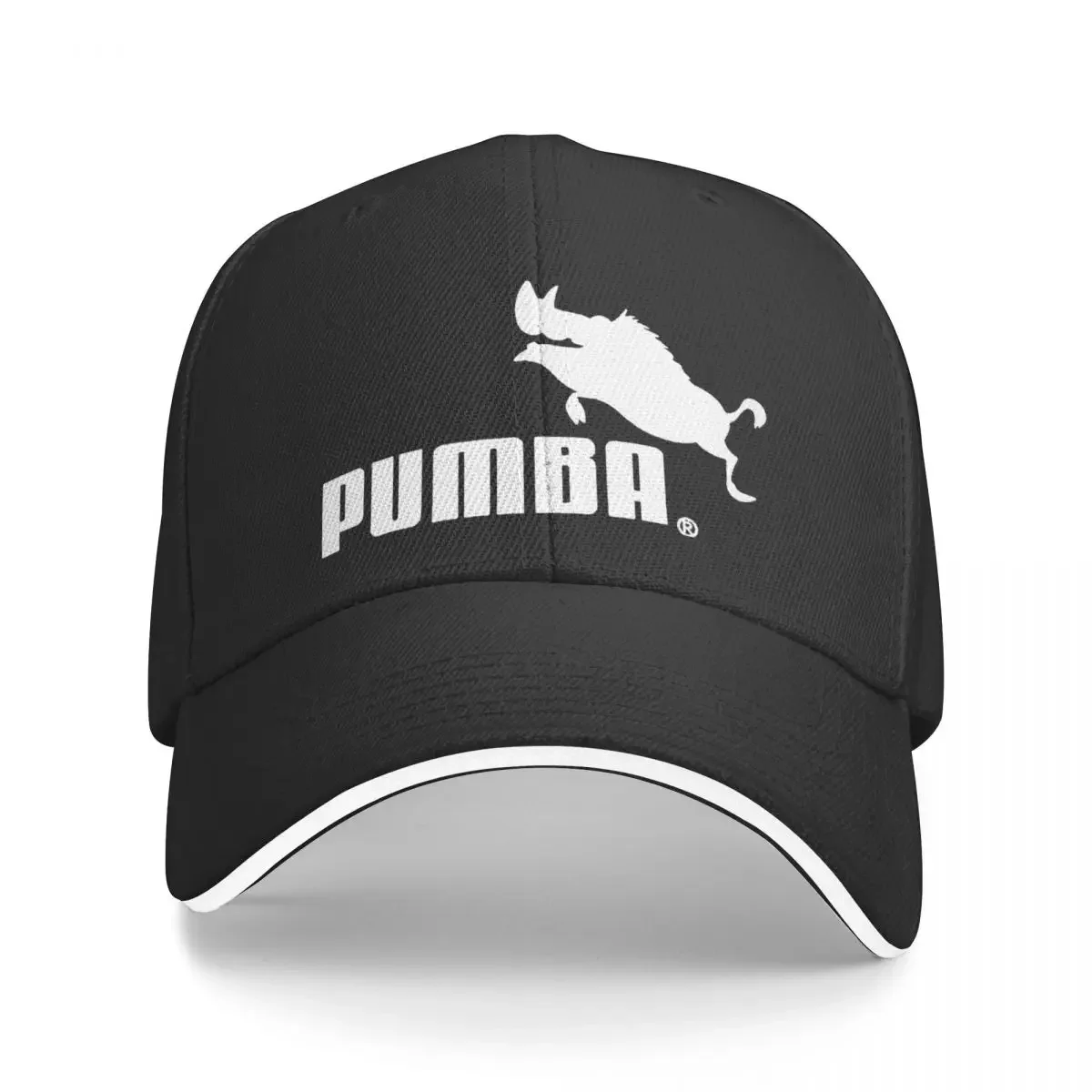 Funny Cute Homme Pumba Father\'S Day  Summer Baseball Cap Fashion Snap Hat Retro Wash Unisex Hip Hop Sun Hat